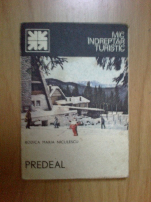 w1 MIC INDREPTAR TURISTIC - PREDEAL - RODICA MARIA NICULESCU