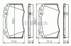 Set placute frana,frana disc MERCEDES C-CLASS (W203) (2000 - 2007) BOSCH 0 986 494 576