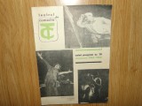 PROGRAM TEATRUL DE COMEDIE -STAGIUNEA 1965-1966