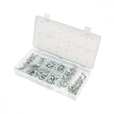 Trusa holsuruburi autoforante de tabla cu cap hexagonal 200 piese