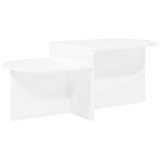 vidaXL Masă de cafea Alb 100 x 50 x 40 cm Lemn prelucrat 8001046