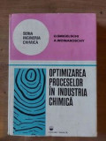 Optimizarea proceselor in industria chimica- O. Simigelschi, A. Woinaroschy