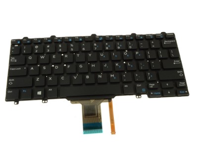 Tastatura laptop noua DELL Latitude 13 7000 7350 Black US (Without frame . backlit) DP/N 3P2DR foto