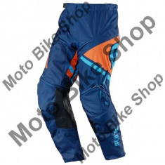 MBS Pantaloni motocross Scott 350 Track, albastru/portocaliu, 36, Cod Produs: 237565145436AU foto