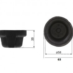 Capac protectie far IVECO DAILY, 09.2011-07.2014, OEM/OES, fata, partea stanga=dreapta, rotund; Inaltime: 35 mm; Diametru: 63 mm;