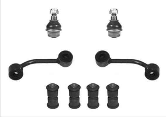 Kit brate suspensie / directie VW LT II (04.1996 - 07.2006) - 8 piese QWP WSS989