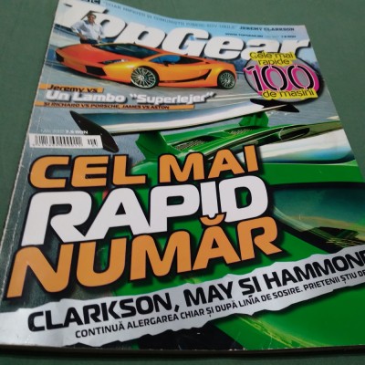 REVISTA TOP GEAR MAI 2007 foto