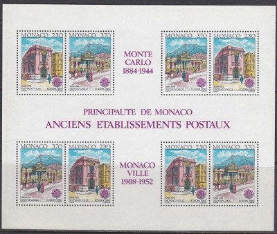 A45 - Monaco 1990 - Europa-cept neuzat,perfecta stare foto