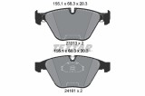 TEXTAR 2331303 set placute frana,frana disc
