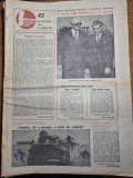 ziarul flacara 29 octombrie 1982 - vizita lui ceausescu in constanta,sabin balasa,