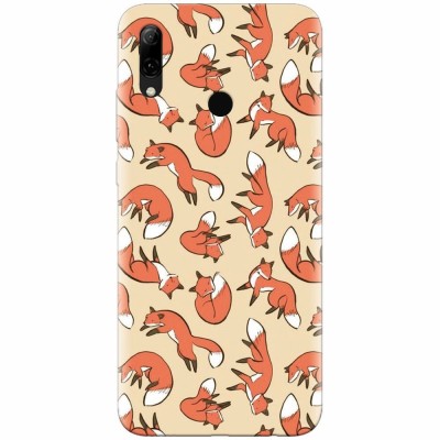 Husa silicon pentru Huawei P Smart 2019, Red Foxes foto