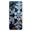 Husa compatibila cu Oppo A58 4G Silicon Gel Tpu Model Big Snowflake