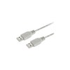 Cablu USB2.0-A tata - USB2.0-A tata 50cm gri, Oem