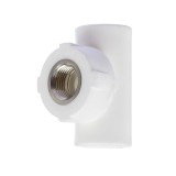 Teu PPR, FI, D 20 mm x 1/2&quot;, alb