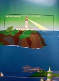 Cumpara ieftin Portugalia Azore 1996 far maritim,arhitectura faruri, insula Bloc Nestampilat