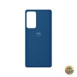 Capac Baterie Motorola Edge 20 Pro Albastru (Blue Vegan Leather) Service Pack 5S58C19373
