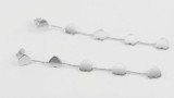 Cumpara ieftin Cercei din Argint 925 Cascade Hearts Drop , Fluiditate, Romantism E i Eleganta Minimalista
