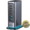 Incarcator Statie Joyroom JR-TCM02 65W 3.25A 2 x USB-A - 4 x USB-C Gri
