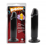 Plug Anale Evil Rubicon, Dildo Negru, [ 22 cm x 5 cm ]