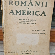 Serban Drutzu, Andrei Popovici - Romanii in America