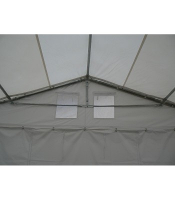 Cort Evenimente Professional XXL, PVC ignifug alb, 5x8 m foto