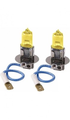 Set 2 becuri H3, 12v, 100w halogen galben &amp;quot;fog breaker&amp;quot; foto