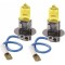 Set 2 becuri H3, 12v, 100w halogen galben &quot;fog breaker&quot;