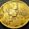 Moneda 20 DINARI / DINARA - RSF YUGOSLAVIA, anul 1955 * cod 1797 B