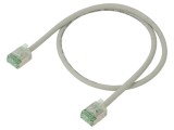 Cablul patch U/FTP Cat 8.1 0,5m LSZH gri 32AWG