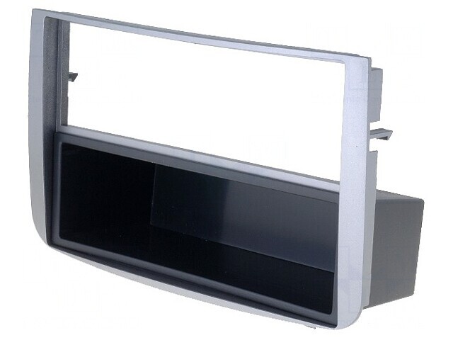 Cadru Radio Alfa Romeo Argintiu 2 ISO