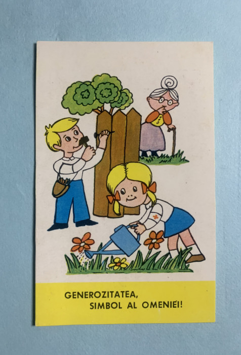 Calendar 1980 Crucea Roșie