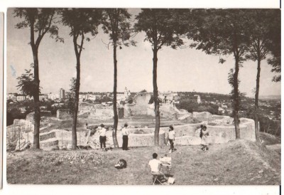 CPIB 22070 - CARTE POSTALA - SUCEAVA. RUINELE CETATII, RPR foto