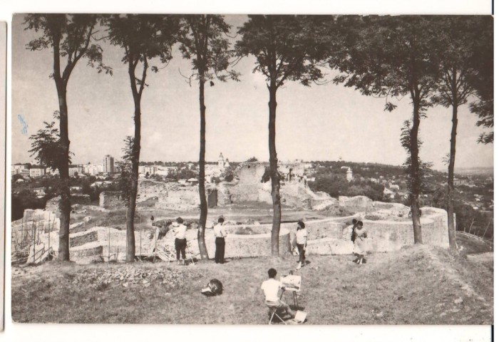 CPIB 22070 - CARTE POSTALA - SUCEAVA. RUINELE CETATII, RPR