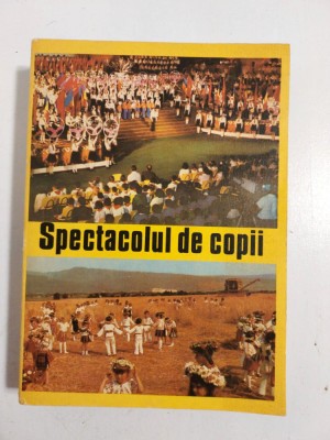 SPECTACOLUL DE COPII de ION IONASCU, ANTOLOGIE DE TEXTE SI PREZENTARE METODICA foto