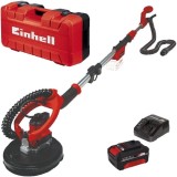 Einhell TE-DW 18/225 Li BL PXC + Starter Kit - Slefuitor pentru pereti + Set 1 acumulator si incarcator Li-Ion 18 V 4 Ah