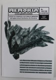 MEMORIA , REVISTA GANDIRII ARESTATE , NR. 108-109 / 2019