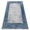 Covor NOBLE modern 9730 68 Cadru vintage - structural două niveluri cremă / albastru, 120x170 cm