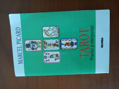 Tarot Practici Și Interpretări-Marcel Picard. foto