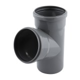 Ramificatie PP HTEA, pentru scurgere, D 110 x 50 mm, 67 grade