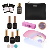Kit Oja Semipermanenta LUXORISE 10ml cu Lampa UV Style Edition + CADOURI
