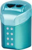 Ascutitoare dubla roll on sparkle pastel Faber-Castell