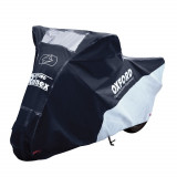 Husa moto Oxford Rainex Outdoor, impermeabila, negru/gri, marime S