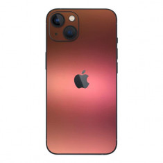 Set Folii Skin Acoperire 360 Compatibile cu Apple iPhone 13 Mini - ApcGsm Wraps Skin Chameleon Aubergine Bronze