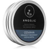 Angelic Organic deodorant &quot;Courage&quot; Cedar &amp; Santal deodorant crema calitate BIO 50 ml