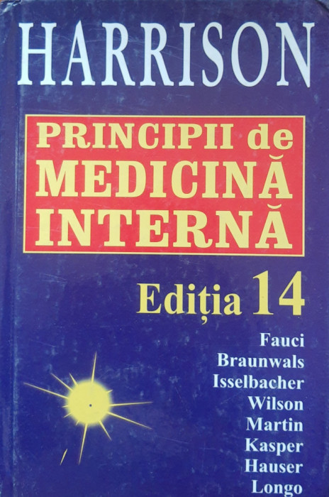 HARRISON Principii de Medicina Interna Ediția 14