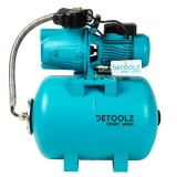 Hidrofor Detoolz 0.9 kW, 3300 l/h, pompare 45 m, fonta, butelie 50L