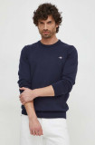 Cumpara ieftin Gant pulover de bumbac culoarea albastru marin, light