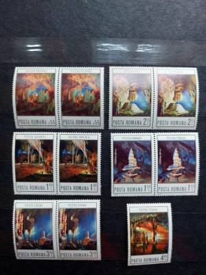 L.P.963 - 1978 Pesteri din Romania serie MNH foto