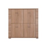 Cumpara ieftin Comoda 4 usi mdf stejar sonoma Grand 93x39x94 cm