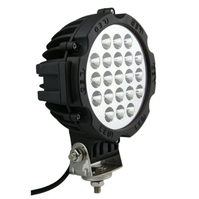 Proiector LED Auto Offroad 63W/12V-24V, 4410 LM, Negru, Spot Beam 30 Grade foto
